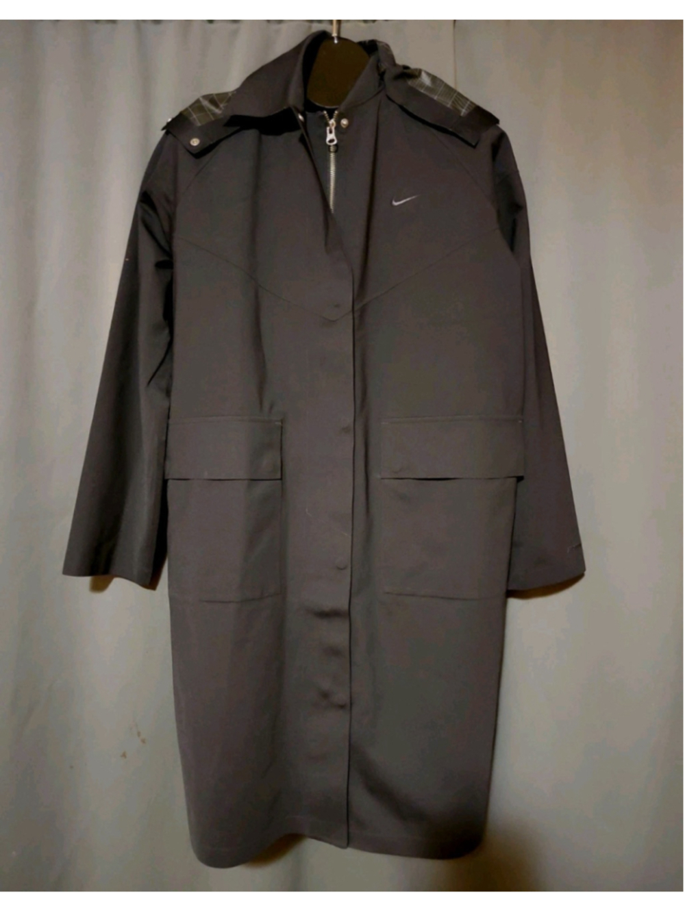 Nike Windrunner Storm-FIT Run Oversized Trench Coat FV6307-010 Women SM $375 NEW